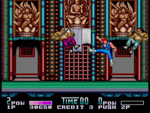 Ending for Double Dragon II-Hard (PC Engine CD-Rom 2)